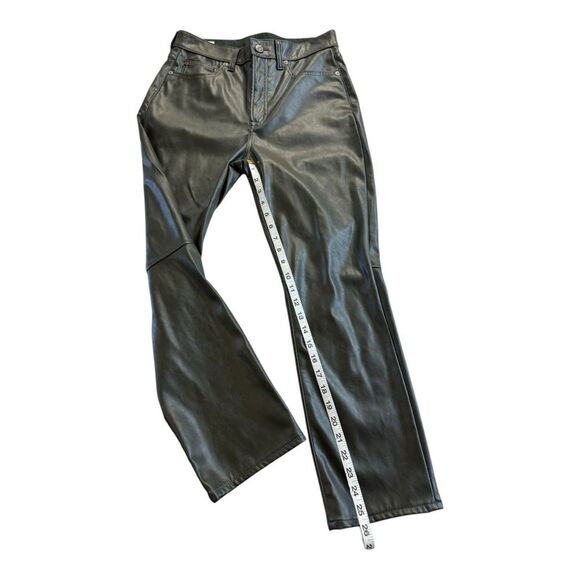 GAP Vintage Slim High Rise Faux Leather Jeans| Pants – Size 29 | 8s - Picture 7 of 13